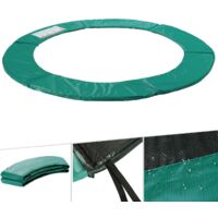 AREBOS Copertura del Bordo del Trampolino Verde Trampolino da Giardino 487 cm
