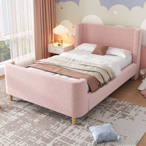 Cama Tapizada 90x200 Cm Diseño Lúdico Motivos Cósmicos (1/5)