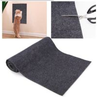 Katzenkratzmatte, Möbelschutz, selbstklebende Katzenklettermatte, Wandmontierte Katzenkratzmatte (30 x 100 cm)