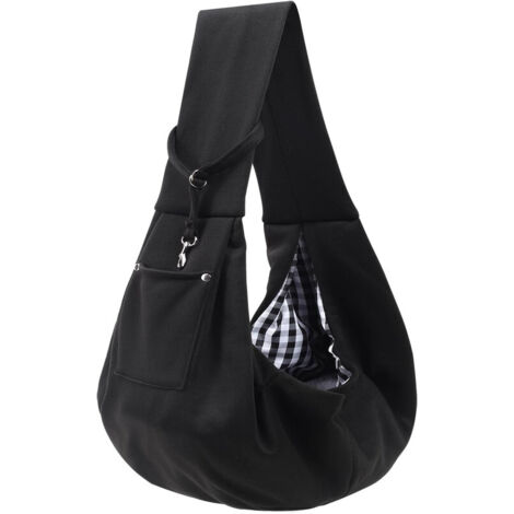 Borsa trasportino per cani e gatti, 75x60x12 cm – poliestere impermeabile, comoda e sicura, a mani libere, lavabile in lavatrice, peso massimo supportato 10 kg.