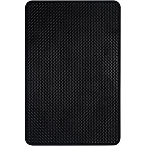 Tappetino antiscivolo per cruscotto 40x20 cm (L) – universale, antipolvere, riutilizzabile senza colla, per telefono, chiavi, occhiali (1/5)