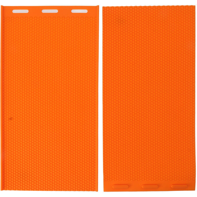 Produktbild von 2er-Set Bienenwachsplattenform Aus Silikon – 5,4 Mm Waben-Prägeform Für Imkerei, Manuelle Wachspresse