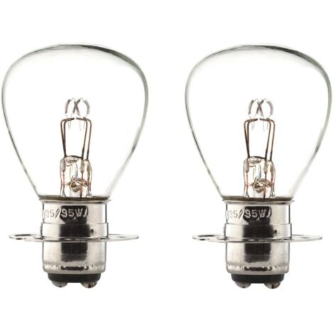 2 lampadine 12V 35/35W P15d P15d30 P30d RP35 Microtrattore Moto Scooter Ciclomotore (1/2)