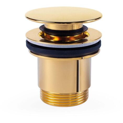 Bonde de lavabo Ø 63 mm CLICK‑CLACK - TRES 24284001OR