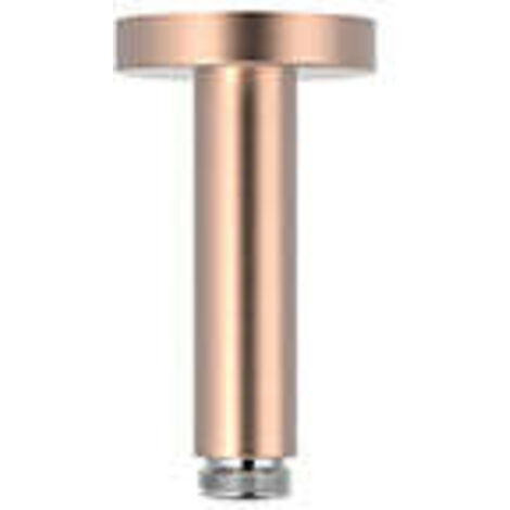 Bras de plafond Pour pommeau de douche Or Rose Mat 24K - TRES 13452102OPM