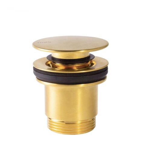 TRES 24284001OM Válvula Clic Clac 63 mm Oro Mate 24K - ref: 24284001OM