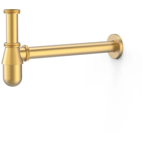 Siphon bouteille avec bouchon de visite pour lavabo - TRES 03463430OM