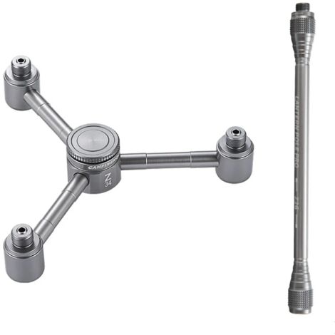 Connecteur de réservoir de gaz de camping Z34 Z27/Z26 Adaptateur de réservoir de gaz extérieur Accessoires pour réchaud et lampe à gaz avec tige d'extension Réchauds de cuisine portables (1/4)