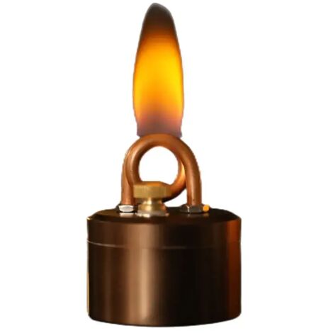 Réchaud à alcool portable mini camping - Coque solide, brûleur à alcool puissant et sûr, combustion intense, idéal pour le camping et la cuisine en extérieur. Réchauds de cuisine portables (1/4)