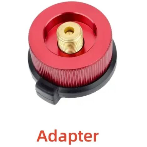 Rallonge de 100 cm pour réchaud de camping, tuyau d'extension pour bouteille de gaz, adaptateur de conversion pour vanne de gaz, accessoires pour réchauds de camping portables. (1/5)