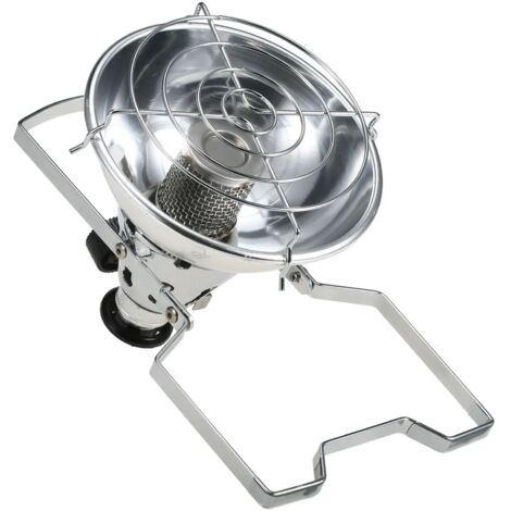 Réchaud à gaz portable avec couverture de survie et 4 pinces, température réglable, outil de survie d'urgence pour le camping, réchaud de cuisine portable. (1/5)
