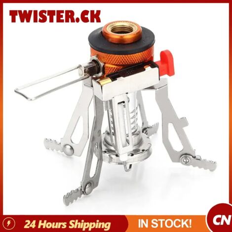Réchaud de cuisine portable mini extérieur, réchaud à gaz pour camping et randonnée, brûleur pour la cuisson en pique-nique, réchauds à gaz séparés, brûleurs de cuisinière, réchauds de cuisine portabl (1/4)