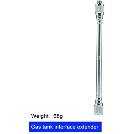 Tube d'extension pour lanterne à gaz de camping Widesea, rallonge pour chalumeau, tige d'extension pour lampe, adaptateur pour réservoir de réchaud, réchaud de cuisine portable d'extérieur (1/4)