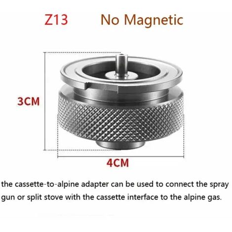 Adaptateur de recharge pour réchaud à gaz butane de camping, valve de protection, convertisseur, accessoires, équipements et outils pour réchauds de cuisine portables (1/5)