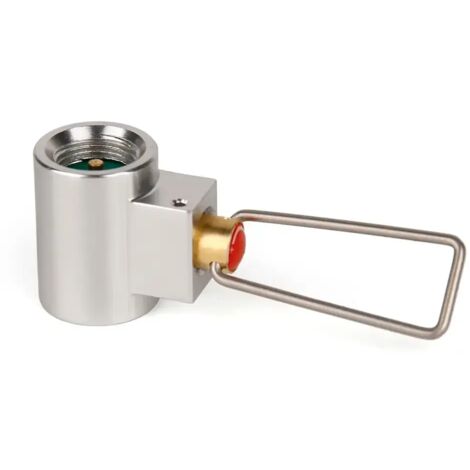 Adaptateur pour réchaud à gaz Gas Saver Plus avec adaptateur butane, adaptateur de recharge pour réchaud de camping, idéal pour le camping, la randonnée et les réchauds de cuisine portables. (1/5)