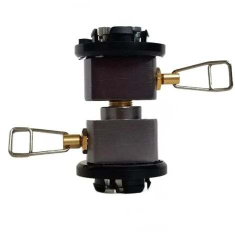 Adaptateur de recharge de gaz butane, adaptateur pour cartouche de gaz de camping, adaptateur de transfert de carburant, connecteur de remplissage pour réchauds portables (1/4)
