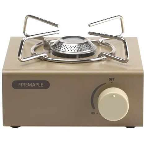 Réchaud à butane portable Fire Maple LAC, mini brûleur de camping, réchaud de camping à cassette pour la randonnée et les activités de plein air, avec étui de transport. (1/5)