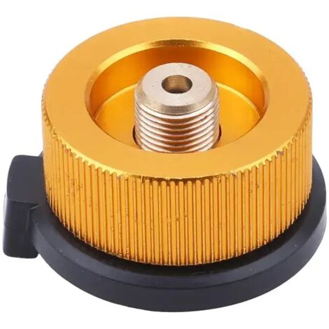 Adaptateur de brûleur pour réchaud de camping/randonnée, convertisseur de type split pour fournaise, connecteur, arrêt automatique, adaptateur pour cartouche de gaz, réchaud de cuisine portable (1/5)