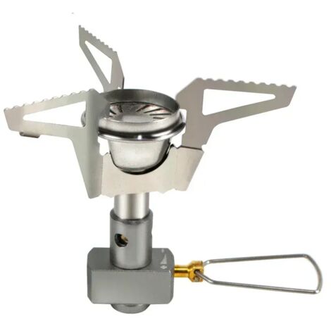 Réchaud à gaz d'extérieur portable pour camping, mini brûleur à gaz, fourneau de cuisson pour la randonnée, réchauds de cuisine portables (1/4)