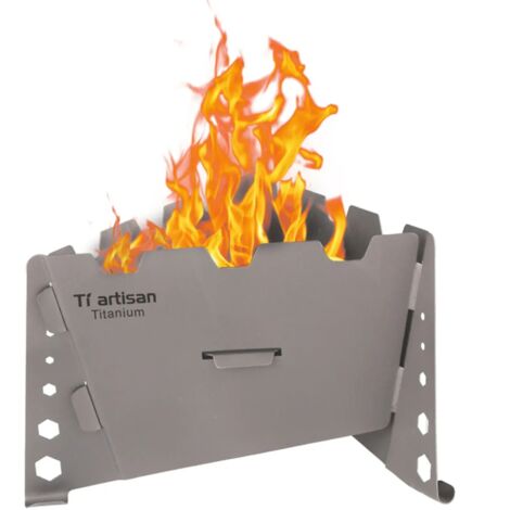 Réchaud à combustible, réchaud à alcool, poids 77 g, camping, extérieur, solide, polyvalent, coupe-vent, montage facile, durable et pratique, réchaud de cuisine portable (1/4)