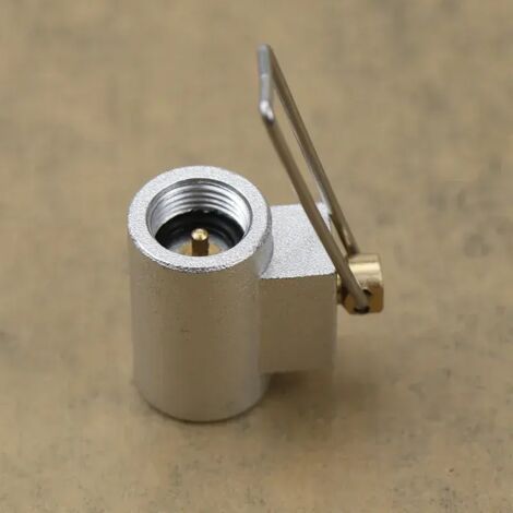Adaptateur de valve pour bonbonne de gaz plate, convertisseur de gaz, adaptateur de remplissage pour cartouche de gaz de camping, accessoires pour réchaud de camping, réchauds de cuisine portables (1/5)