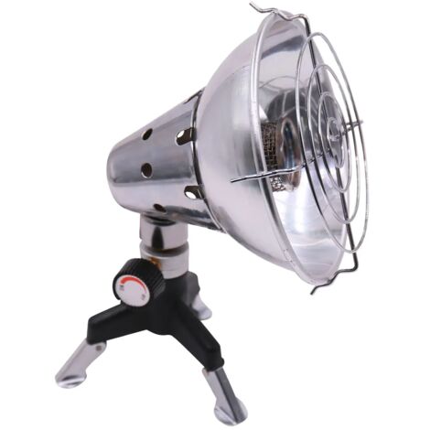Réchaud à gaz portable avec couverture de survie et 4 pinces, température réglable, outil de survie d'urgence pour le camping, réchaud de cuisine portable. (1/5)