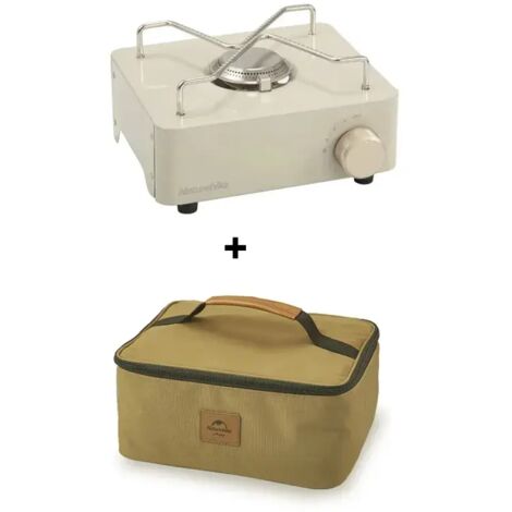 Réchaud à gaz portable Naturehike pour camping, mini-cassette, équipement de pique-nique, ustensiles de cuisine, accessoires et sac pour la cuisine touristique, réchauds de cuisine portables (1/5)