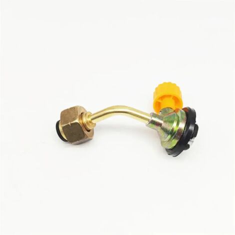 Adaptateur de remplissage direct pour bouteille de gaz butane (1 pièce) - Compatible avec les réchauds de camping portables et les appareils de cuisson portables. (1/5)