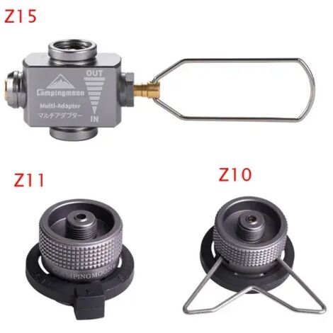 Adaptateur pour réchaud à gaz Gas Saver Plus avec adaptateur butane Accessoires pour réchaud à gaz Adaptateur de recharge Équipement de camping Réchauds de cuisine portables (1/5)