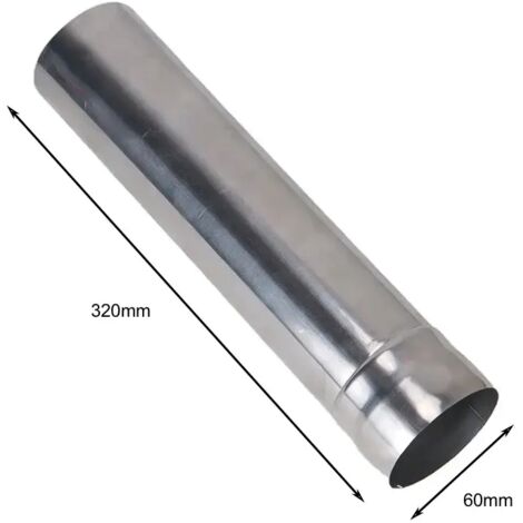 Coude de conduit de fumée à 90 degrés de 6 cm, coude de tubage de cheminée, coude de poêle de tente, tuyau de protection thermique, tuyau d'interrupteur, tuyau anti-étincelles, tuyau anti-brûlure, réc (1/5)