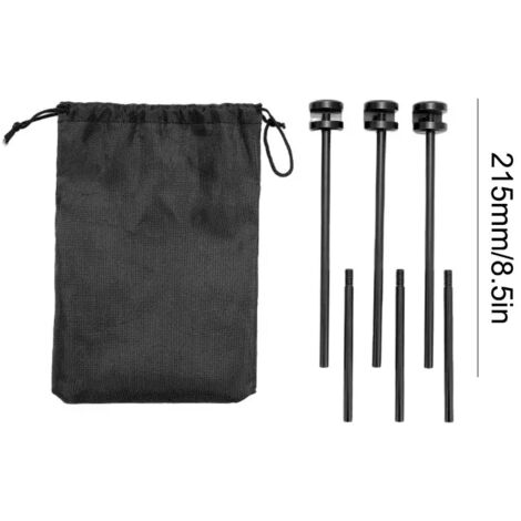 Trépied détachable pour barbecue, support pivotant en alliage d'aluminium, grille de cuisson extérieure, accessoires de camping, réchauds portables (1/5)