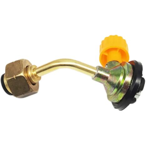 Valve de réservoir de gaz intégrée, connexion directe, cassette, valves de gonflage pour réservoirs de gaz longs, adaptateurs de gonflage pour réservoirs de gaz, gadgets, réchauds portables (1/4)
