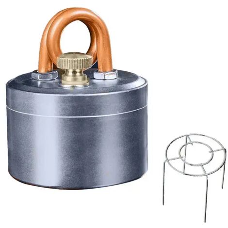 Réchaud à alcool portable mini camping - Coque solide, brûleur à alcool puissant et sûr, combustion intense, idéal pour le camping et la cuisine en extérieur. Réchauds de cuisine portables (1/3)