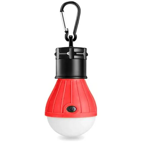 Lanterne de camping LED portable pour tente, lampe à 3 modes étanche avec fonction SOS, lampe de travail, idéale pour la randonnée, la pêche et les réchauds de cuisine portables en extérieur. (1/4)