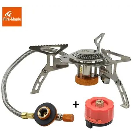 Réchaud à gaz Fire Maple FMS-105 3000W, portable et compact, idéal pour le camping. Brûleurs à gaz et réchauds de cuisine portables. (1/5)