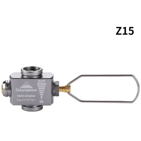 Adaptateur pour réchaud à gaz Z11/Z15/Z22, accessoires pour réchaud à gaz, adaptateur de recharge, équipement de camping, réchauds de cuisine portables (1/4)