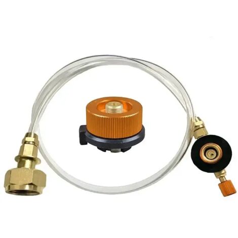 Adaptateur de recharge de propane pour réchaud de camping, coupleur de réservoir, accessoires de charge de gaz, réchauds de cuisine portables (1/5)