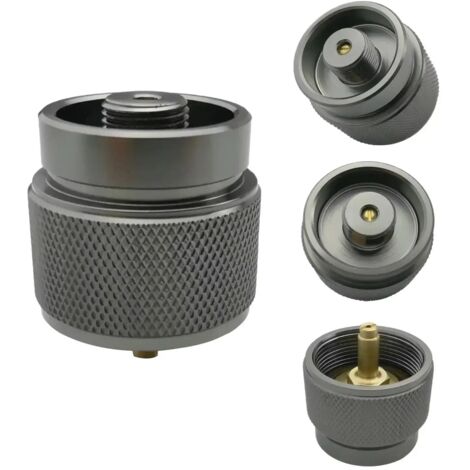 Connecteur pour réchaud à gaz extérieur avec arrêt automatique, adaptateur pour cartouche de gaz MAPP, réchauds portables (1/4)