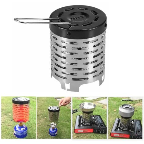 Équipement de camping extérieur : réchauds à bois coupe-vent, fournaises, réchauds de pique-nique portables démontables, réchauds à gaz de cuisson transfrontaliers, réchauds de cuisine portables (1/5)