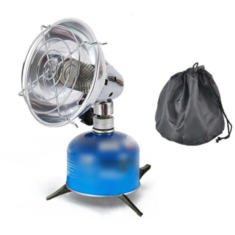 Chauffage d'hiver pour tente, mini chauffage de camping à gaz, chauffage rapide à économie d'énergie, chauffage de tente portable avec sac de rangement, réchauds de cuisine portables (1/5)