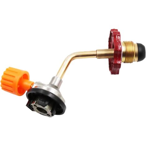 Valve de réservoir de gaz intégrée, connexion directe, cassette, valves de gonflage pour réservoirs de gaz longs, adaptateurs de gonflage pour réservoirs de gaz, gadgets, réchauds portables (1/3)