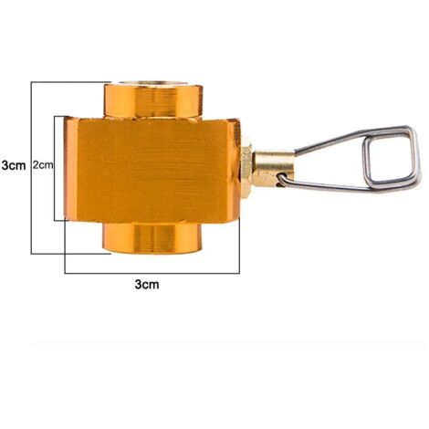 Adaptateur de recharge de gaz pour pique-nique et camping en plein air, convertisseur de gaz butane pour réchauds portables (1/5)