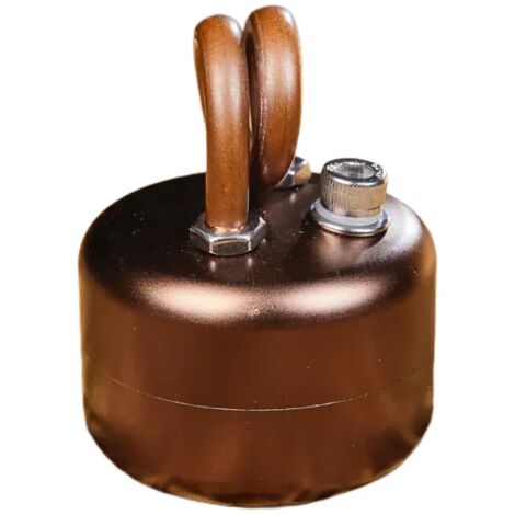 Mini réchaud à alcool, réchaud portable idéal pour le camping, la randonnée et le trekking - Réchaud de cuisine portable d'une capacité de 50 ml (1/4)