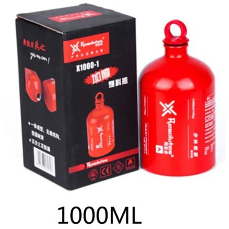 Bouteille de carburant pour gaz/huile d'extérieur 1500/1000/750/500 ml, bidon d'essence d'urgence pour moto, réchaud de camping, réchaud portable (1/5)