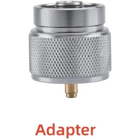 Rallonge de 100 cm pour réchaud de camping, tuyau d'extension pour bouteille de gaz, adaptateur de conversion pour vanne de gaz, accessoires pour réchauds de camping portables. (1/5)