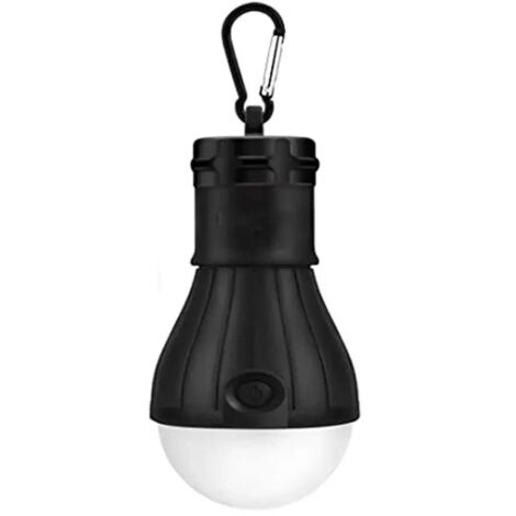 Lanterne de camping LED portable pour tente, lampe à 3 modes étanche avec fonction SOS, lampe de travail, idéale pour la randonnée, la pêche et les réchauds de cuisine portables en extérieur. (1/4)