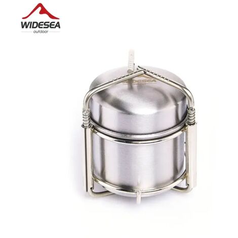 Réchaud à alcool Widesea pour camping, pique-nique, mini-réchaud sur support, matériel de chauffage touristique, ustensiles de cuisine, four, réchauds portables (1/4)
