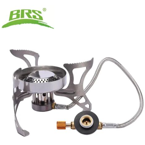 Réchaud à gaz d'extérieur BRS pour le camping, pliable et portable, 3240 W. (1/4)