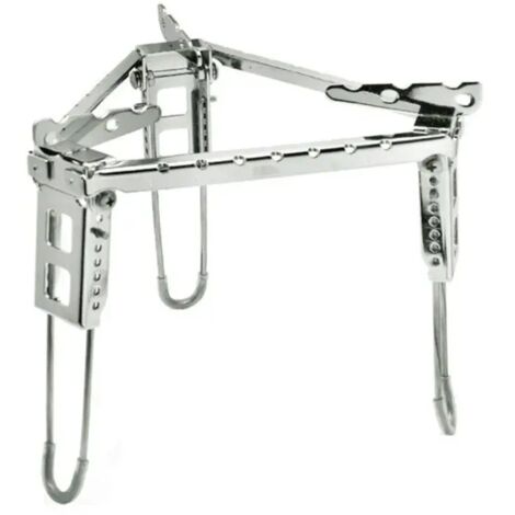 Support de réchaud pliable ultraléger compatible avec les réchauds portables de pique-nique. (1/5)