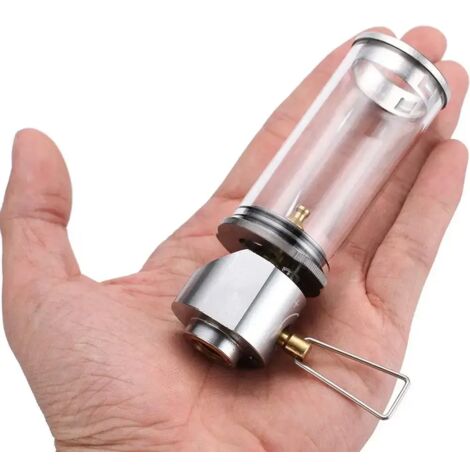 BRS-55 Lanterne de camping Mini réchaud à gaz coupe-vent Lanterne à gaz de camping extérieur Réchaud à pétrole Équipement Réchauds de cuisine portables (1/5)